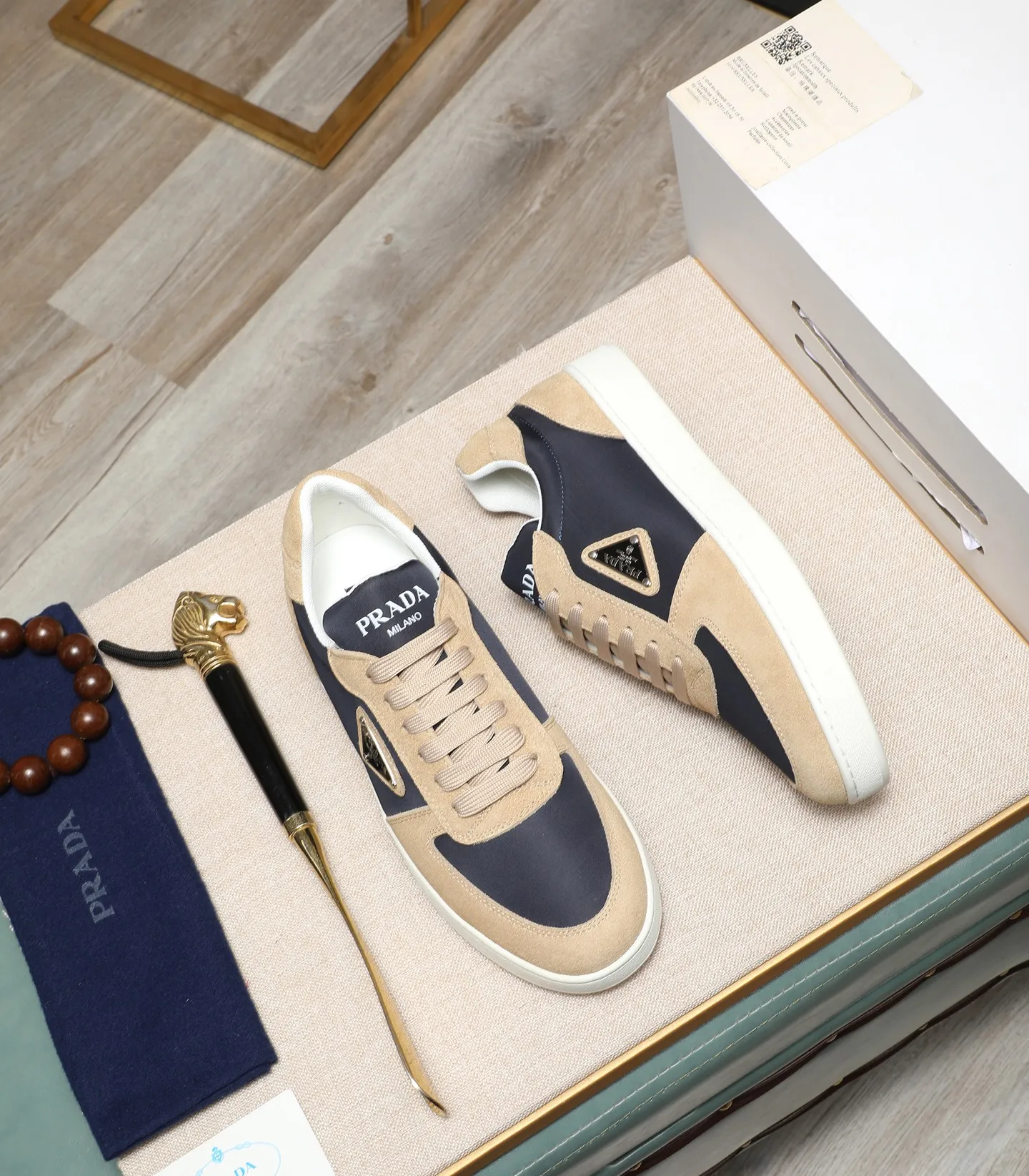 Men's men's shoes💰440🌹🌹[PRADA—Prada] latest model🙈original replica! 👟👟👟Available here. The workmanship is top-notch. The upper is made of Italian 🇮🇹Imported calfskin. ❗️Breathable genuine leather lining @Suitable for travel. The original version has an enlarged engraved sole, making it suitable for all kinds of travels, showing low-key luxury. Let quality speak for itself. Color: Size: 38-44